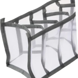 Organizer Beutel 2 Stück Garderobe Kleider Organizer 7 Gitter Faltbar Schublade-